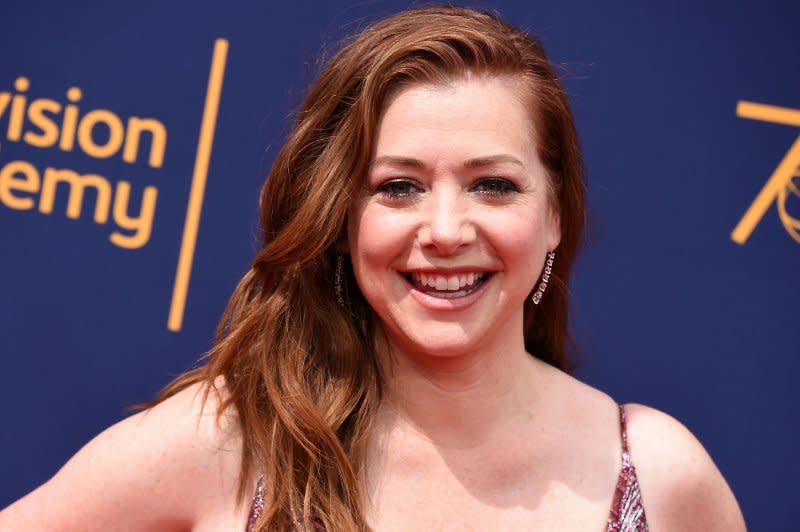 Alyson Hannigan attends the Creative Arts Emmy Awards in 2018. File Photo by Gregg DeGuire/UPI