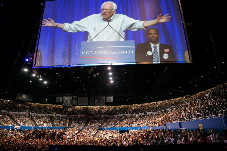 Aug. 10, 2015 — Bernie Sanders rally in L.A.