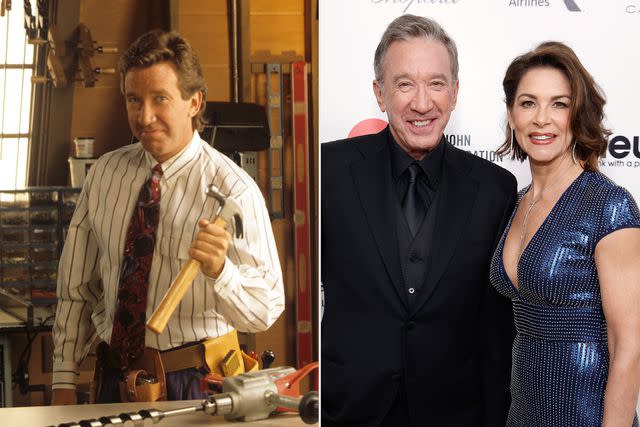 <p>ABC Photo Archives/Disney General Entertainment Content via Getty; Brian Feinzimer/Variety via Getty</p> Tim Allen and Jane Hajduk