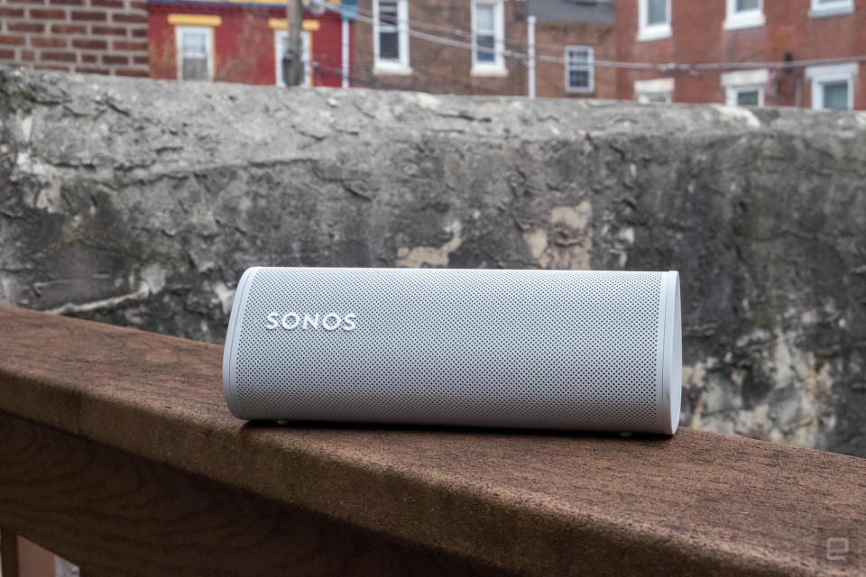 <p>Sonos Roam portable speaker</p>
