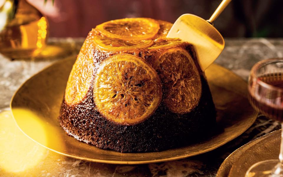 Cranberry and marmalade steamed pudding - Haarala Hamilton