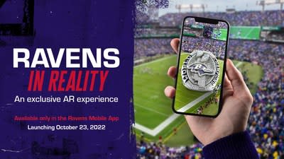 ImagineAR (OTCQB: IPNFF) Announces NFL's Baltimore Ravens Launching Premier  Interactive Mobile Augmented Reality Fan Experiences this Sunday, October  23, 2022