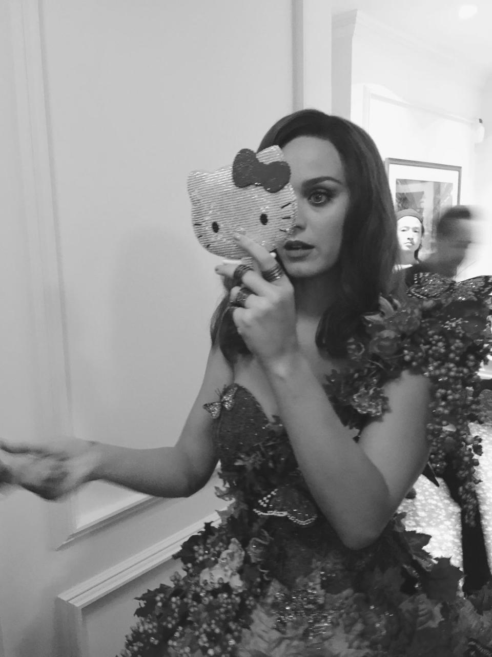 Katy Perry Plus 1: The Pop Star Gets Ready for Bazaar Icons