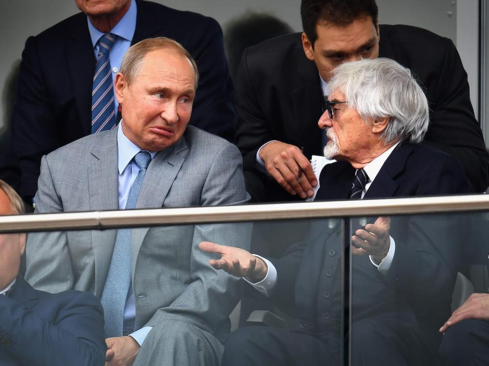 Bernie Ecclestone  putin