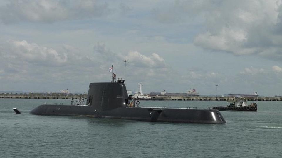 Singapore has received the submarine Impeccable from German company ThyssenKrupp Marine Systems. (Singaporean Defence Ministry)