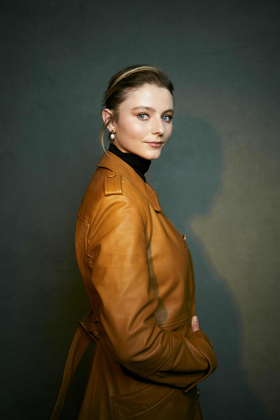 Thomasin McKenzie poses for a portrait to promote the film "Eileen" at the Latinx House during the Sundance Film Festival on Saturday, Jan. 21, 2023, in Park City, Utah. (Photo by Taylor Jewell/Invision/AP)