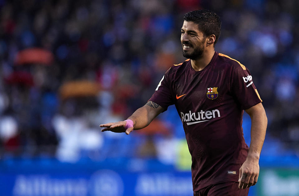 Luis Suarez has had a mixed season in front of goal