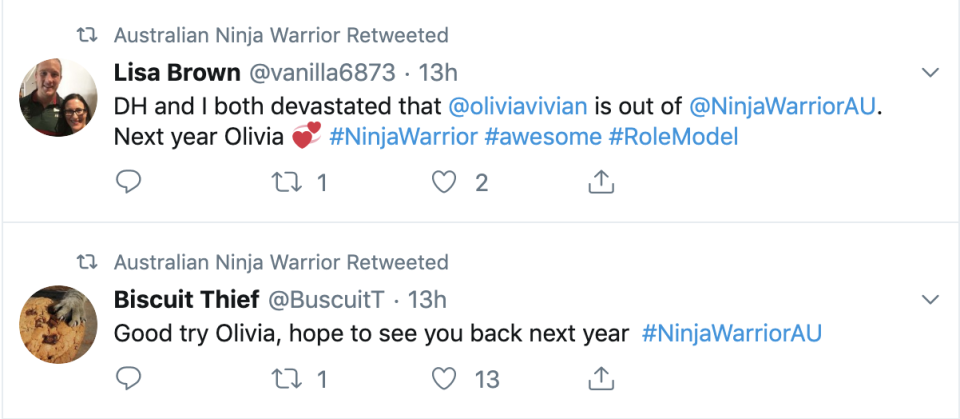 olivia vivian fans on twitter