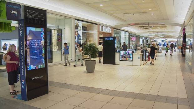 CF Market Mall celebrated its 50th birthday on Aug. 4, 2021. (Mark Matulis/CBC - image credit)