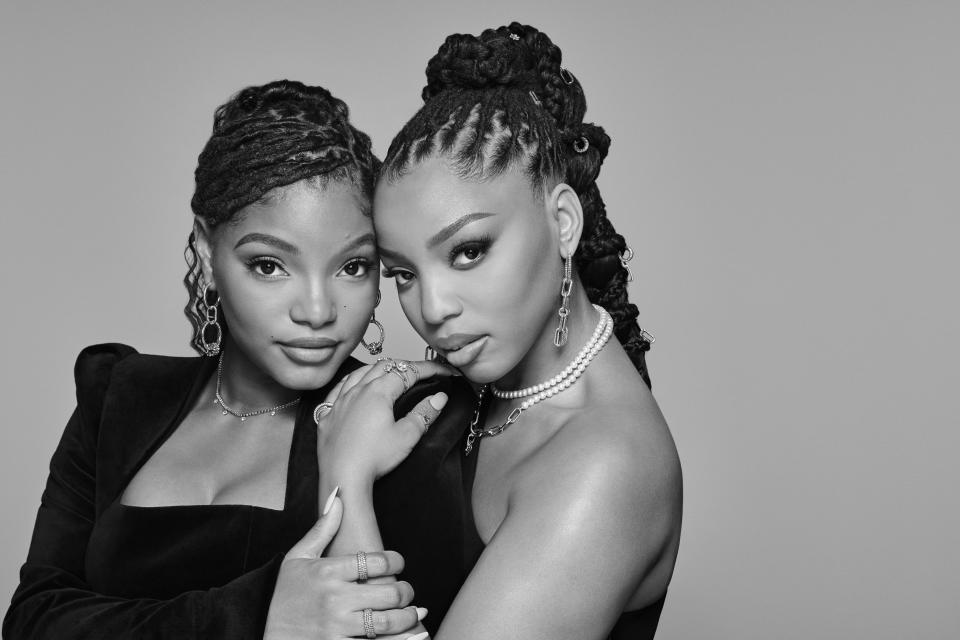 Chloe and Halle Bailey