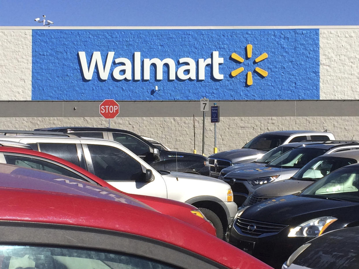 Photo by: BBB/STAR MAX/IPx 2021 2/24/21 A Walmart is seen in Stillwater, Oklahoma.