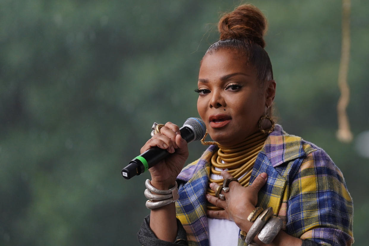 Janet Jackson participates in the 44th annual Harlem Week in Manhattan, New York, U.S., August 18, 2018.  REUTERS/Jeenah Moon