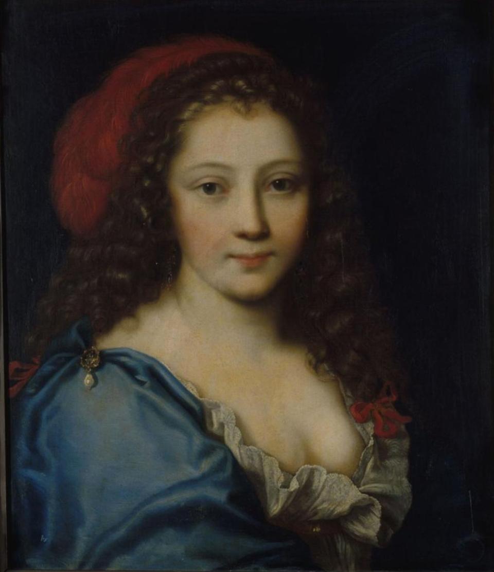 Pierre Mignard, Portrait of Armande de Molière, c. 1660 (Public domain)