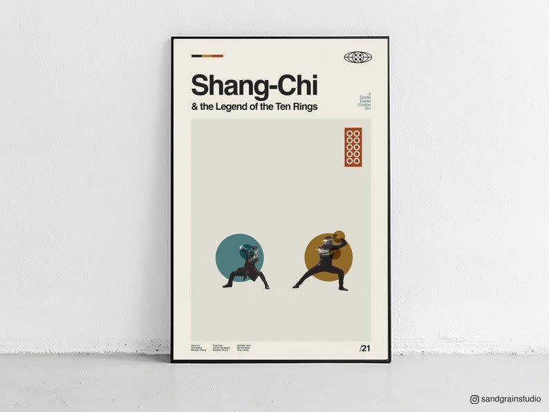 20) Shang-Chi Art Print