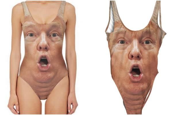 The Trump swimsuit will make sure you stand out at the beach. Photo: www.belovedshirts.com