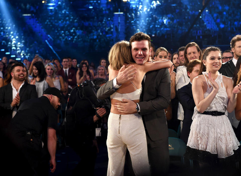 Austin Swift and Taylor Swift  (Kevin Winter / Getty Images)