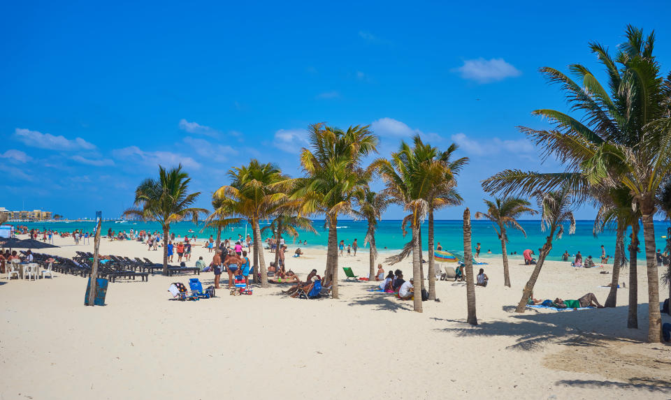 Foto de archivo de una balneario en Playa del Carmen (Foto:Getty)