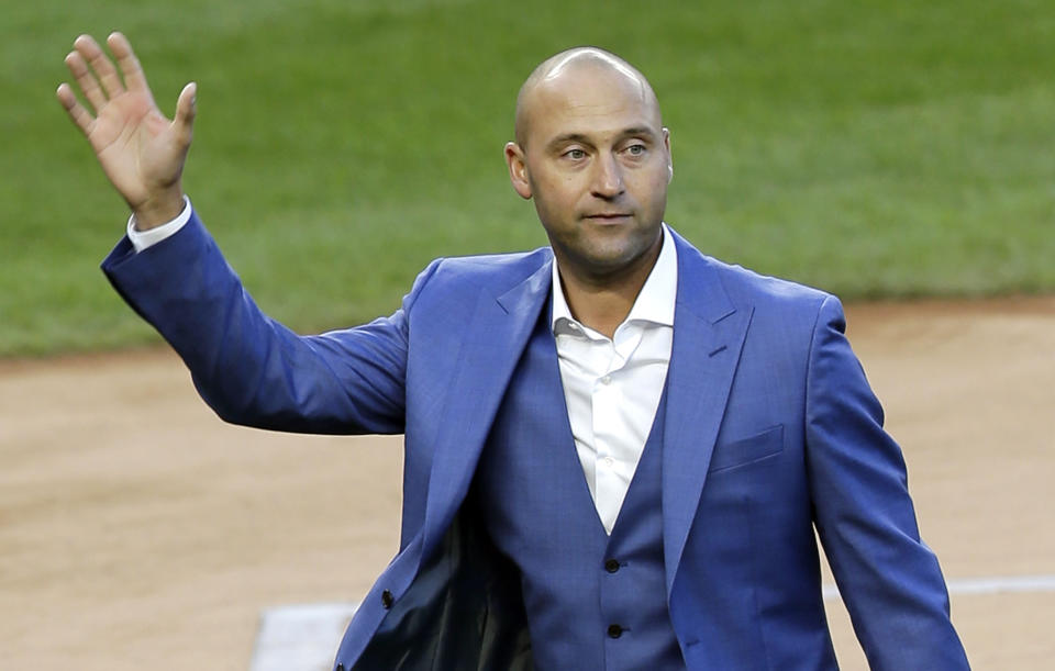 Derek Jeter wants the Marlins to cut payroll. (AP Photo/Seth Wenig, File)