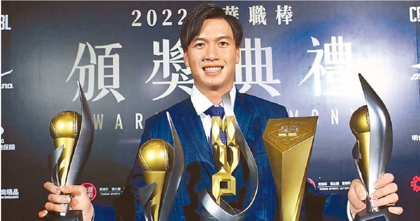 中職樂天桃猿林立獲得年度MVP、最佳九人獎、打擊王、安打王、打點王，成為年度最大贏家。（圖／報系資料照）