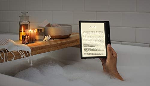 Kindle Oasis – With 7” display and page turn buttons