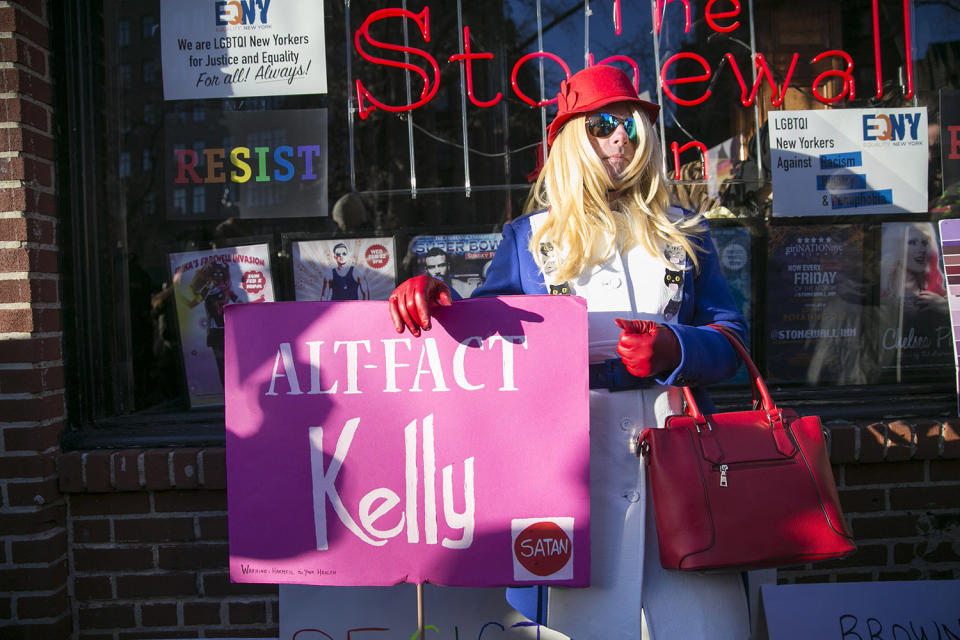 LGBT Solidarity Rally in NYC’s Greenwich Village