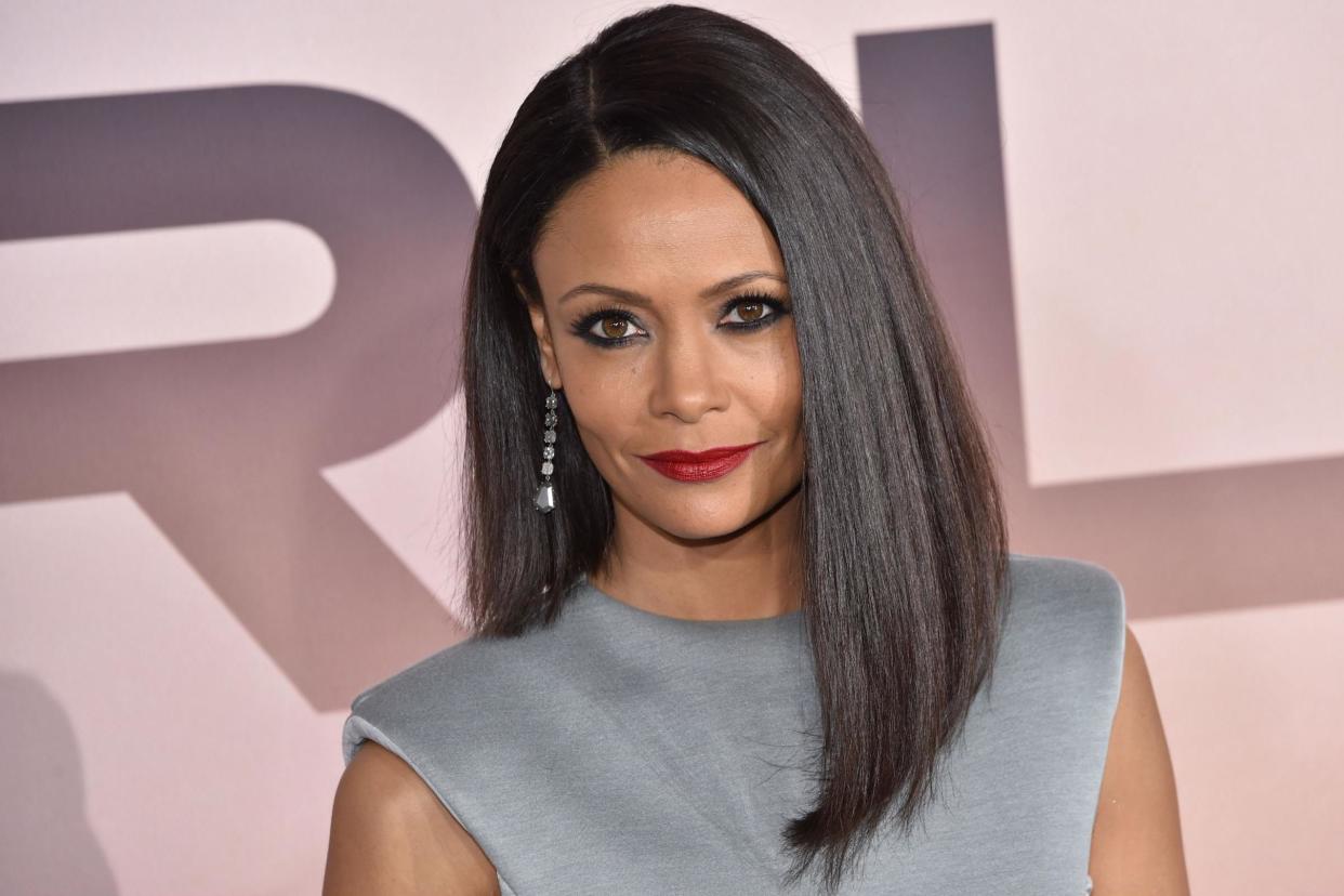 Thandie Newton at the season three premiere of 'Westworld' in Hollywood on 5 March 2020: CHRIS DELMAS/AFP via Getty Images