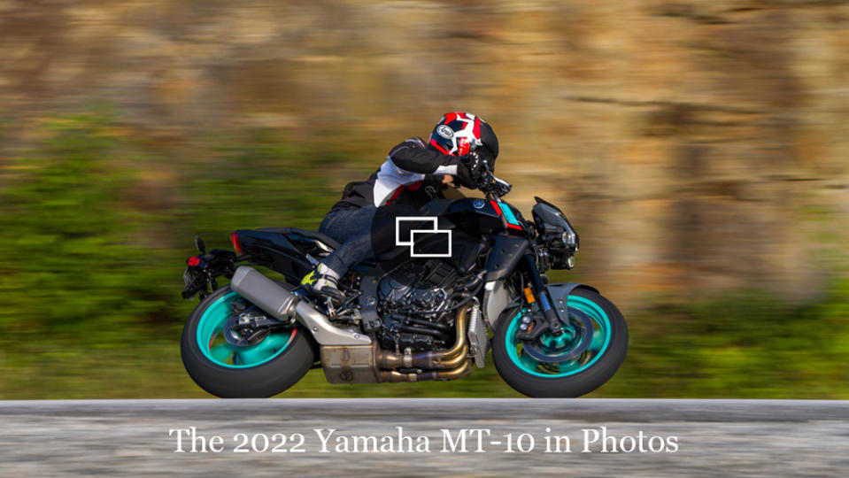 The 2022 Yamaha MT-10. - Credit: Joseph Agustin, courtesy of Yamaha.