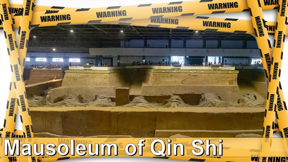 24. Mausoleum of Qin Shi Huang - Death possibly. The mausoleum of the first Qin Emperor is said to contain deadly traps, causing the inside of his final resting place never to be excavated.