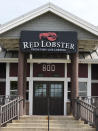 A Red Lobster restaurant is seen in Schaumburg, Ill., Monday, May 20, 2024. Red Lobster is seeking bankruptcy protection days after closing dozens of restaurants. (AP Photo/Nam Y. Huh)