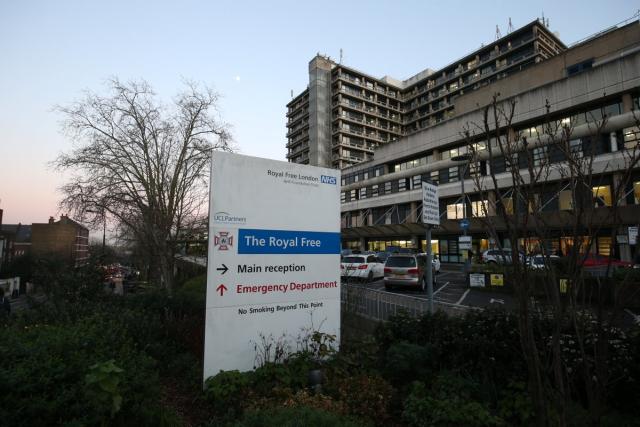 Protesters target Royal Free hospital over possible closure of