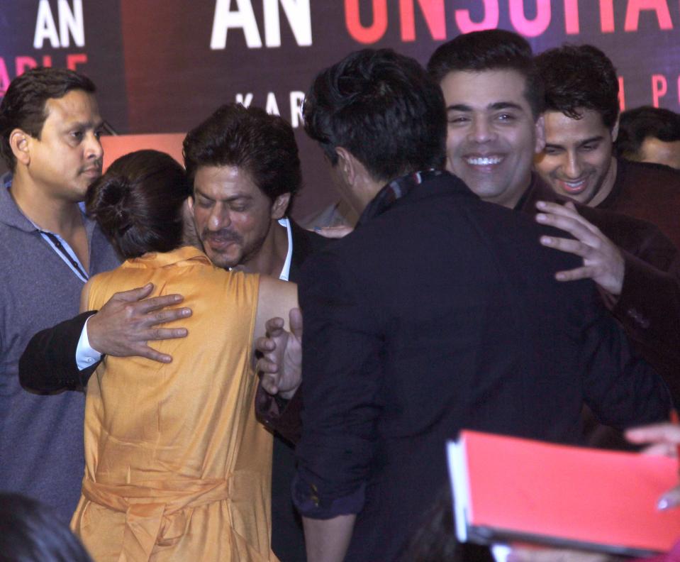 Photos: SRK launches Karan Johar’s biography 'An Unsuitable Boy'