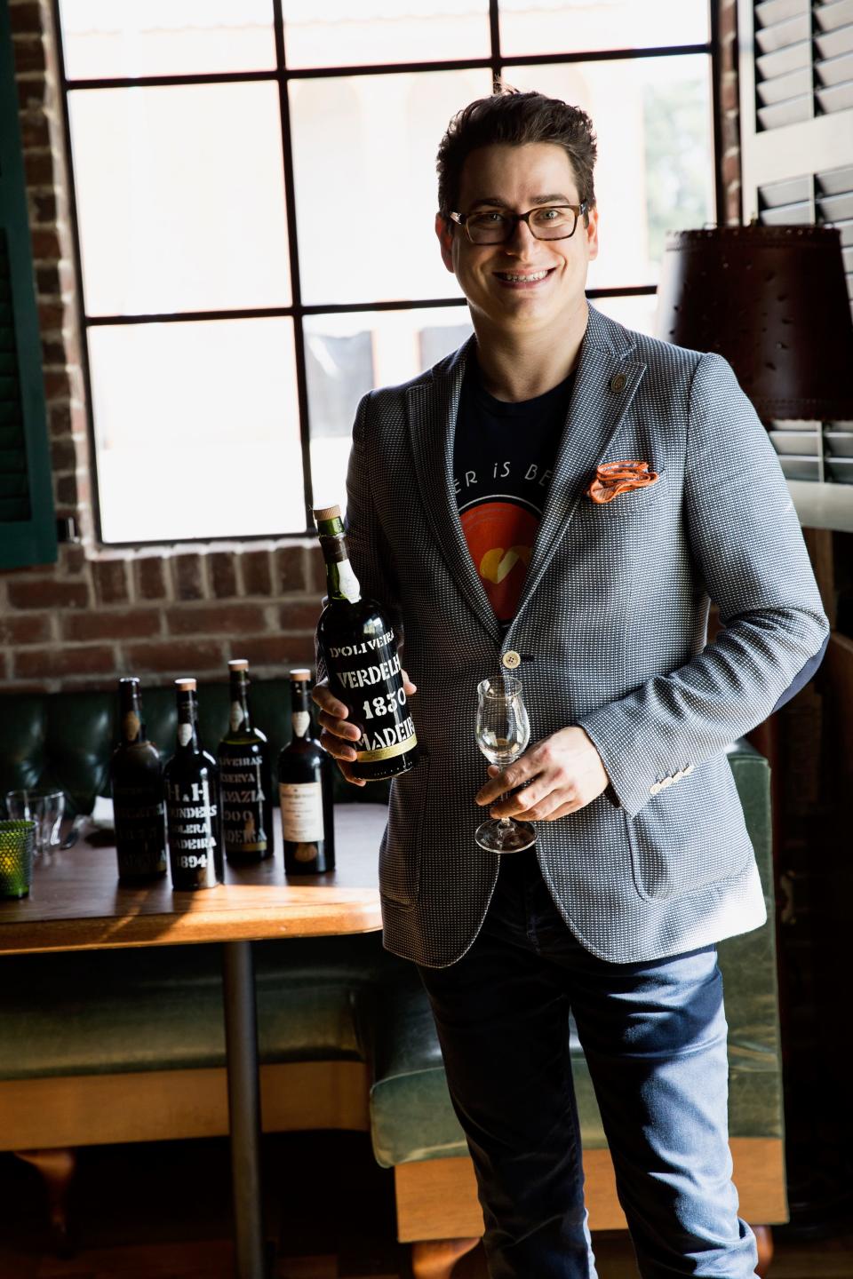 Erik Segelbaum is in charge of creating the beverage program at Fairmont Phoenix.