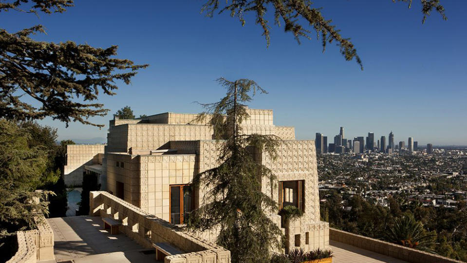 Frank Lloyd Wright’s iconic Ennis House