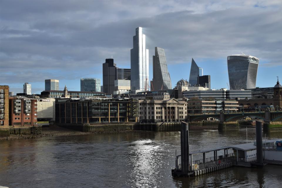 City of London skyline. Photo: Vuk Valcic/SOPA Images/LightRocket via Getty