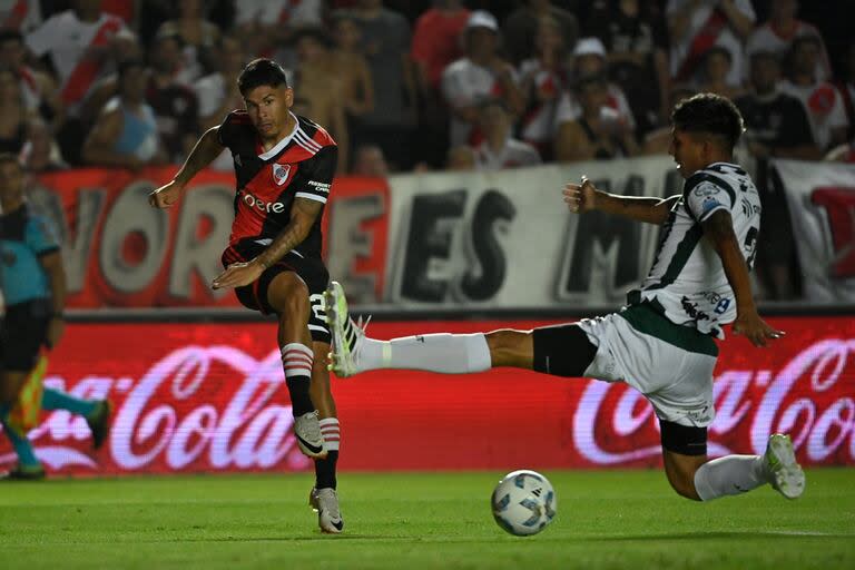 Agustín Sant’Anna recuperó la confianza del DT Martín Demichelis y podría ser titular