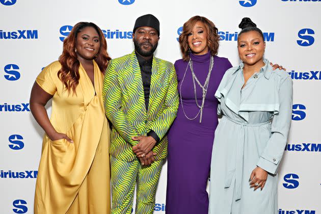 From left: Danielle Brooks, Blitz Bazawule, Gayle King and Taraji P. Henson.