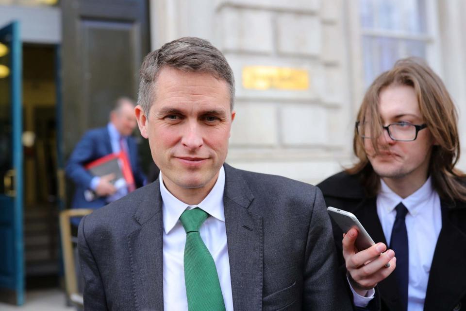 <p>Education secretary Gavin Williamson is expected to announce that youngsters will be given information prior to entering the exam hall</p> (PA)