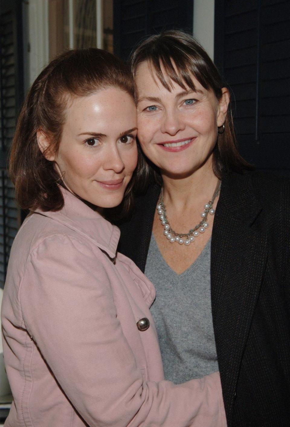 Sarah Paulson & Cherry Jones