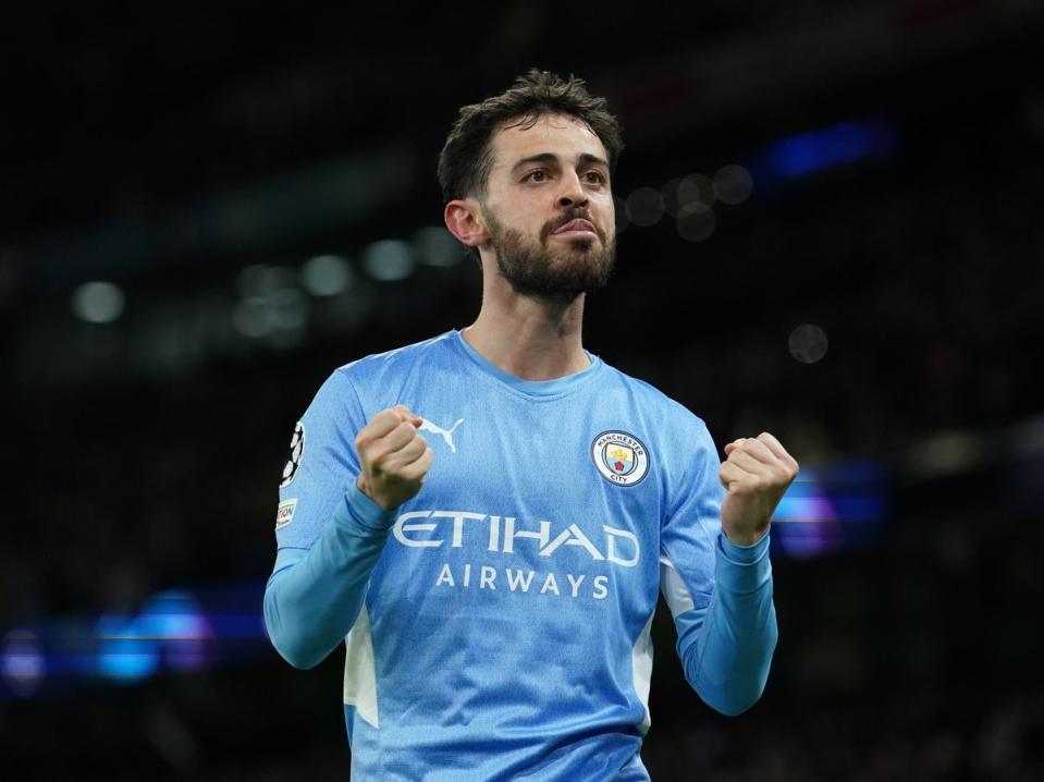 Manchester City have dismissed reports they have accepted Barcelona’s bid for Bernardo Silva (Martin Rickett/PA) (PA Wire)
