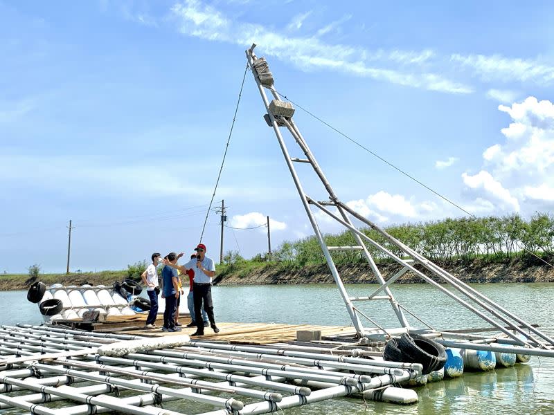 古早捕魚技術「扳罾」體驗