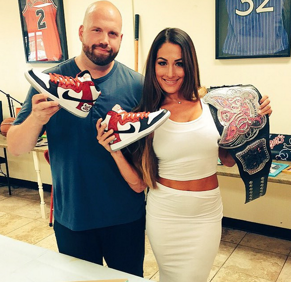 These Are the Custom Nike Sneakers That Nikki Bella Wore to SummerSlam
