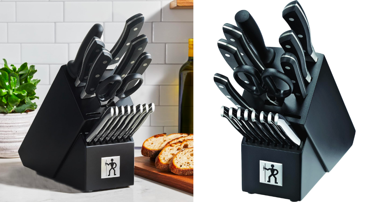 Save 63% on this knife block set, plus more Amazon kitchen deals.