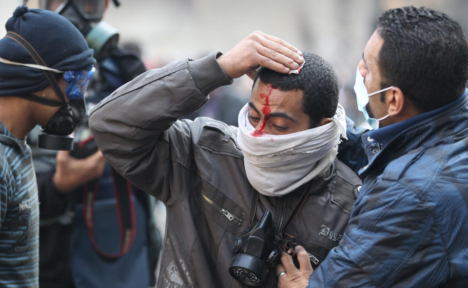 Protesters Gather For Tahrir Square Rally