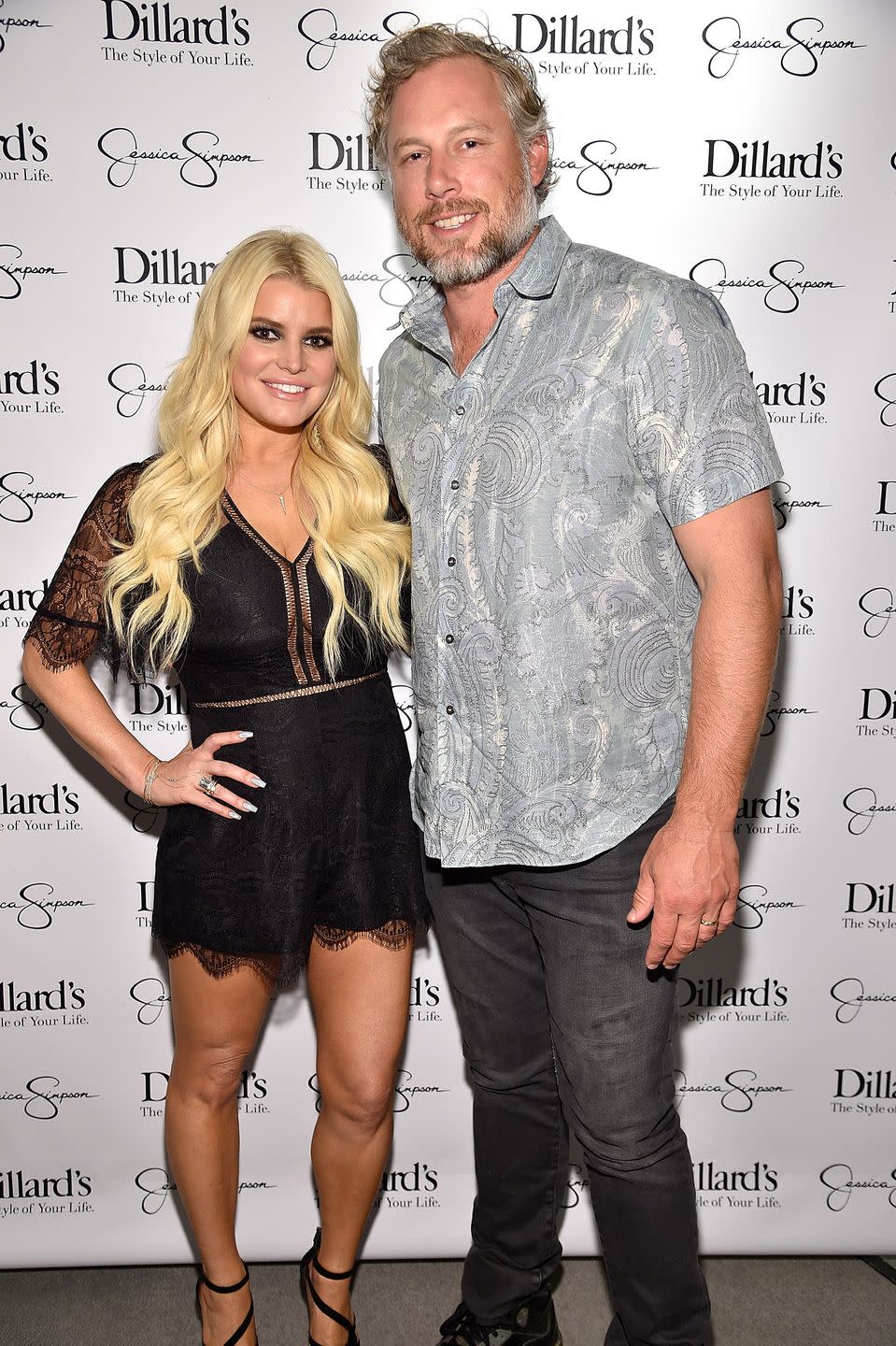 Now: Jessica Simpson and Eric Johnson