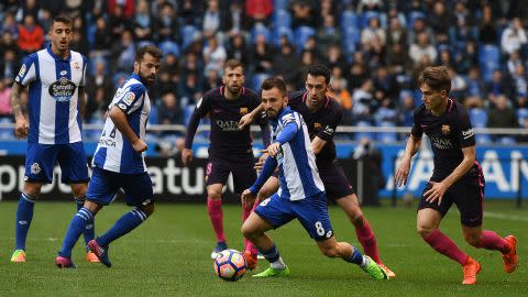 Deportivo La Coruna Barcelona