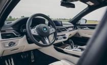 <p>The BMW 7-series interior is clean and straightforward yet doesn't go to the next level of opulence as some of its competitors' flagship sedans do.</p>