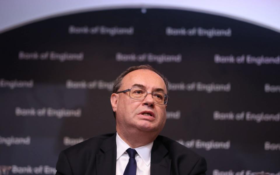 Bank of England Andrew Bailey - Hollie Adams/Bloomberg