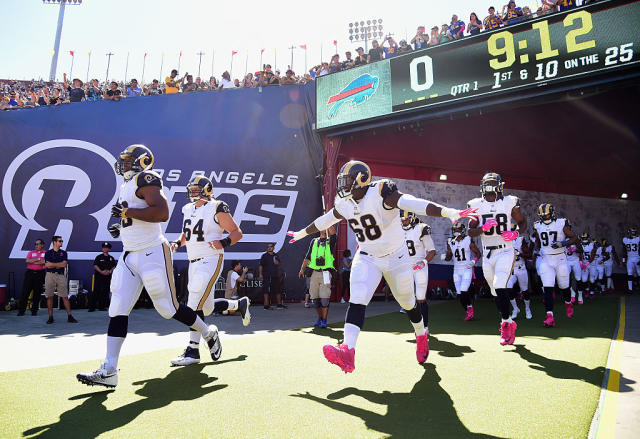 Los Angeles Rams fans won't see a uniform change for a few more years.