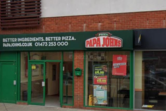 Are Papa Johns at risk of closing down in Suffolk