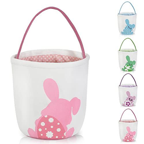 13) Easter Bunny Basket Bags for Kids